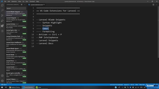 Mastering Laravel in Arabic #007 - Editors IDE's And Extensions смотреть онлайн