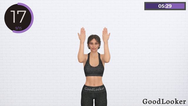 10 min STANDING TONED ARMS Workout // 15 Exercises / No equipment & No Repeat смотреть онлайн