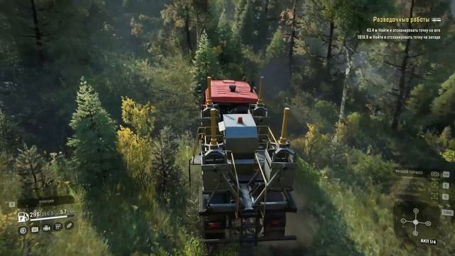 РАЗВЕДОЧНЫЕ РАБОТЫ / ГАЙД /SnowRunner 2021 смотреть онлайн