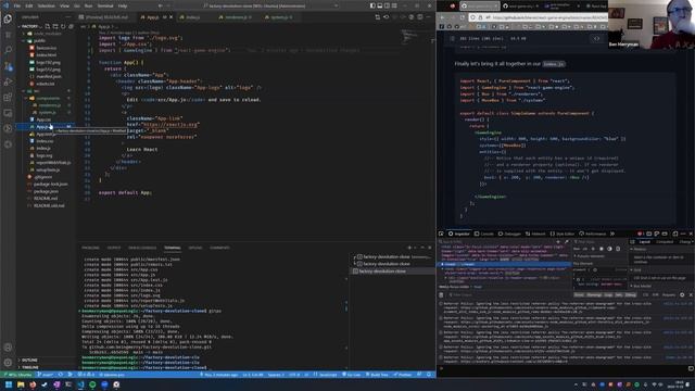 Code Along #5 - React Framework and Factory Games смотреть онлайн