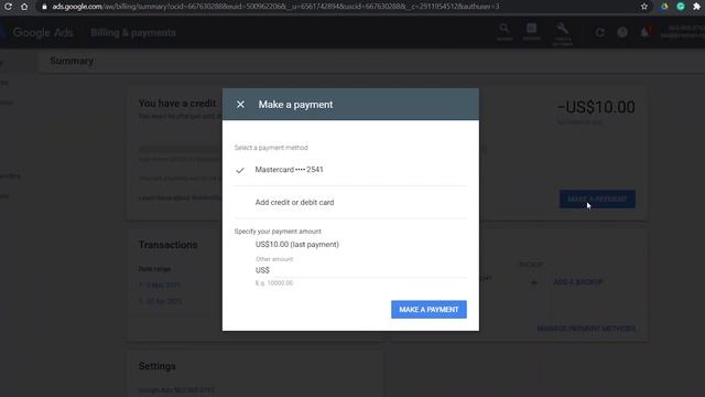 How to Set Up Billing and Resolve Payment Method Issues in Google Ads смотреть онлайн