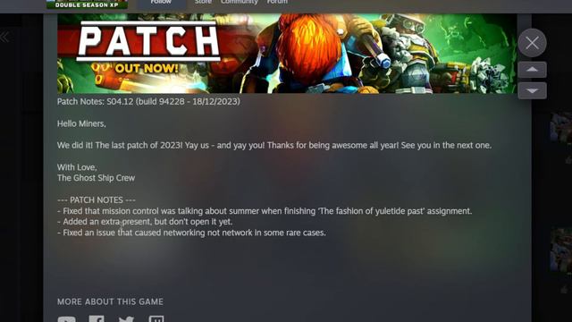 Season 4 Patch #12.4/5 [Hotfix] - It's finally done (Deep Rock Galactic) смотреть онлайн