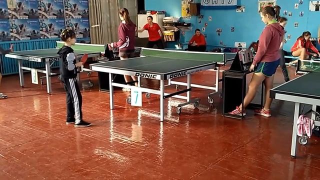 Первенство области по настольному теннису среди взрослых. смотреть онлайн