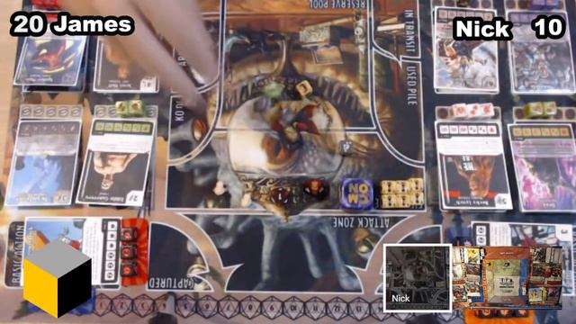 Dice Masters Gameplay - God Catcher Nick vs The Mighty Blore - MoDPDM@UKGE смотреть онлайн