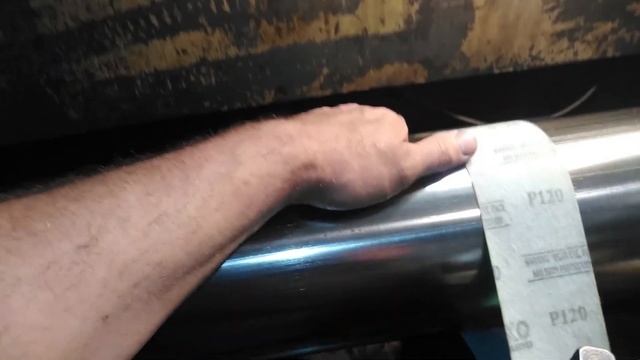 Сороконожка часть 116. Мерседес Актрос 4144к. Шлифовка штоков гидроцилиндра, приспособа для штоков. смотреть онлайн