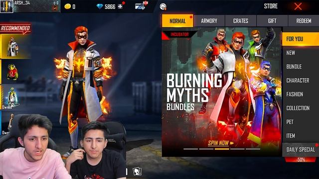 Giving 10,000 Diamonds? To My Brother To My Noob Id Pro In 10 Minutes ? - Garena Free Fire смотреть онлайн
