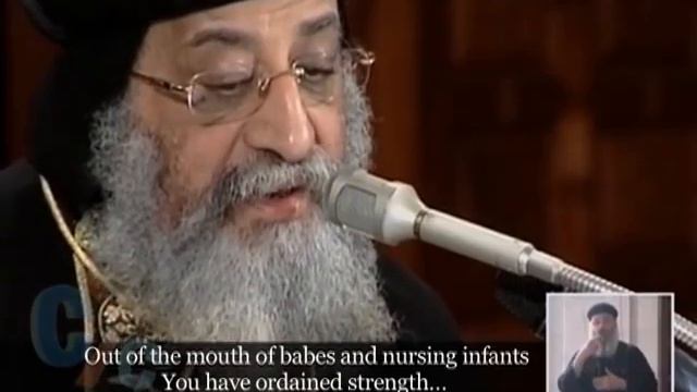 5 Titles of the Lord Jesus Christ: Pope Tawadros weekly sermon 17 Dec 2014: смотреть онлайн
