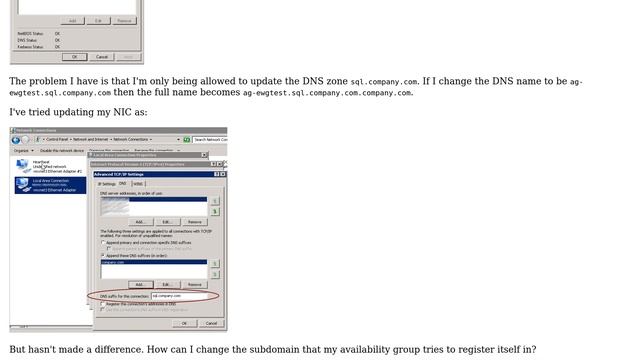 How do I change SQL Server 2012 Availability Group DNS subdomain? (2 Solutions!!) смотреть онлайн