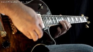 [ IRON MAIDEN - Childhood's end ] how to play part 1/2 [ guitar cover ]