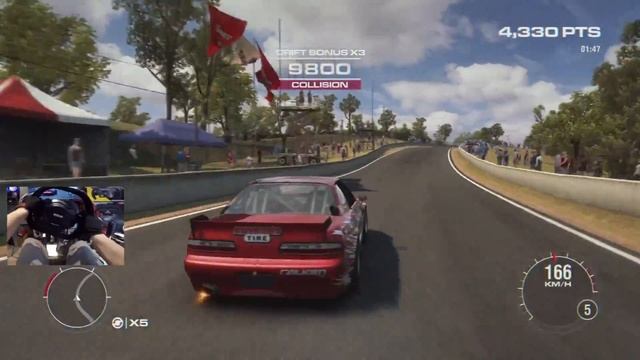 Drifting In GRID 2 PC w/Wheel 900° Formula Drift DLC "VERY HARD" Difficulty смотреть онлайн