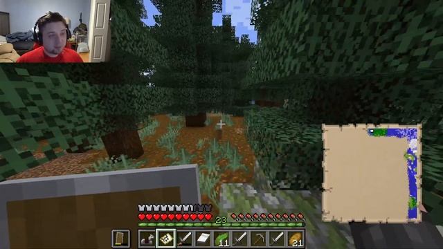 Minecraft 1.19.2 (Java) - Episode 5 - EXPLORING OUR NEW MAP!!!! смотреть онлайн