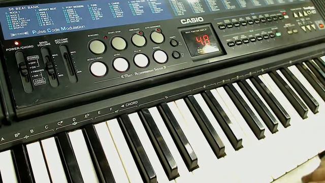 CASIO CT-657 (Sound tone bank testing) смотреть онлайн