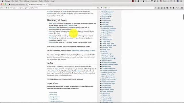 WordPress Help Videos Users and User Roles смотреть онлайн