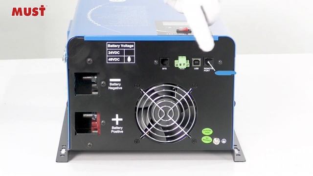 EP3300 TLV  Pure Sine Wave Split Phase Inverter Charger (1-6KW)