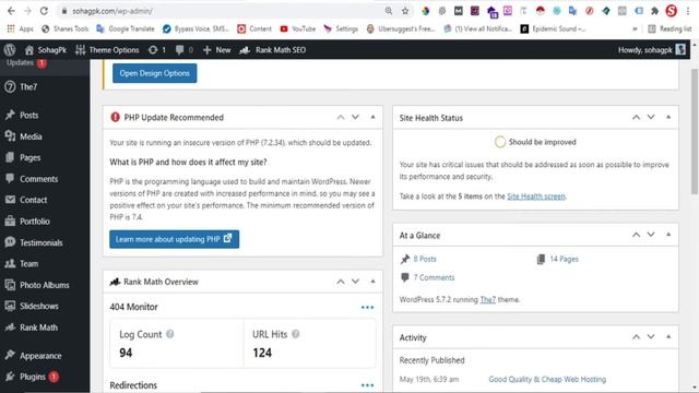 How to update PHP version of wordpress website - Fix it in a minute смотреть онлайн