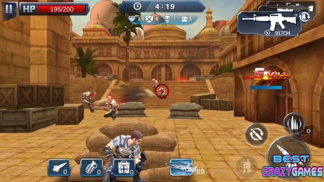 assault fury | Walkthrough CrazyGamesOnline смотреть онлайн