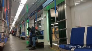 Поездка на поезде Москва 81-765 .4 по солнцевской линии метро