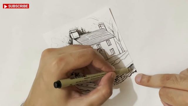 How to Draw a Farm House Sketch | 10 Minutes Tutorial смотреть онлайн