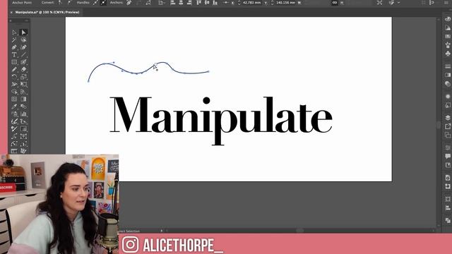 How To Manipulate Fonts in Adobe Illustrator смотреть онлайн