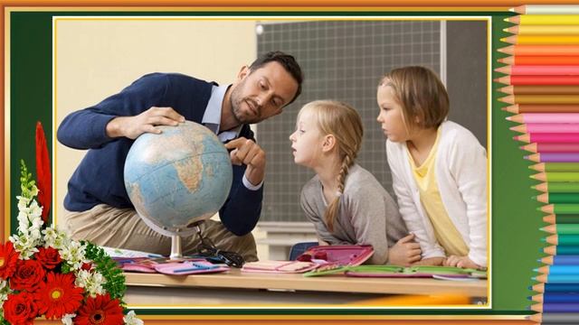 Поздравление учителям. Слайд-шоу на заказ смотреть онлайн