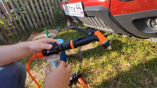 DUSTER Безопасная МОЙКА двигателя своими руками смотреть онлайн