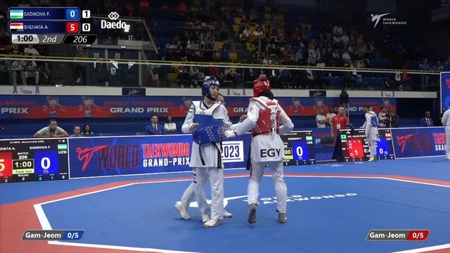 206 Round of 32 WOMEN W 67KG UZB SADIKOVA F EGY SHEHATA A смотреть онлайн