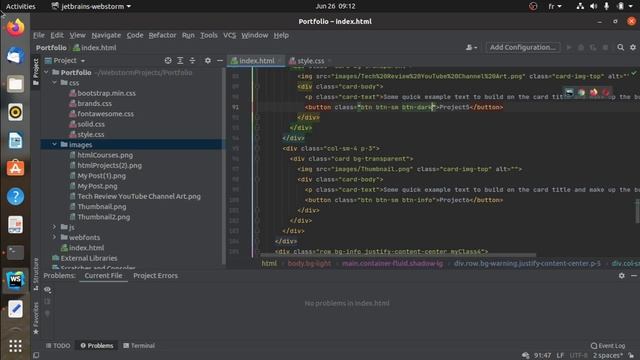 Build a Portfolio with Bootstrap (Part 2) смотреть онлайн