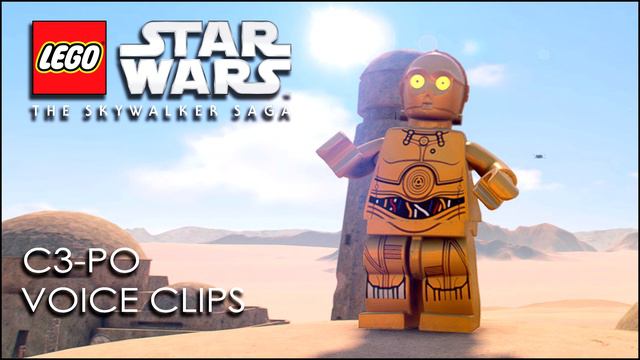 LEGO Star Wars: The Skywalker Saga | C-3PO Voice Clips смотреть онлайн
