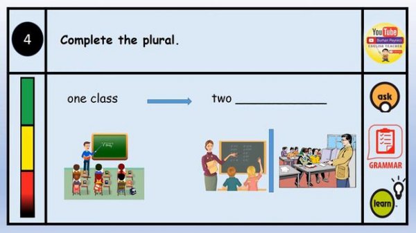 Plurals - rules and easy exercises with answers + PDF - easy English lesson