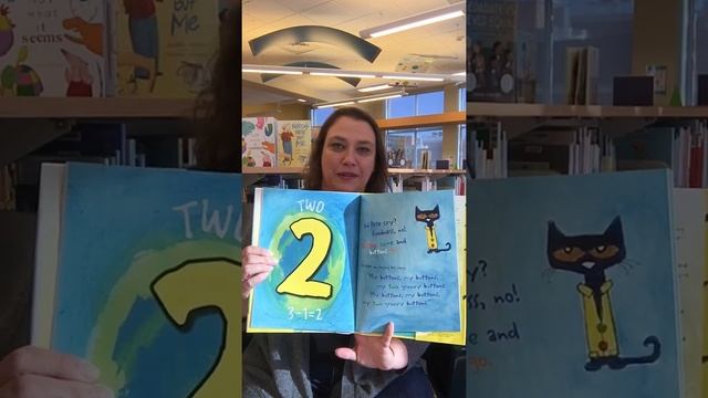 Miss Erika reads Pete the Cat and His Four Groovy Buttons смотреть онлайн
