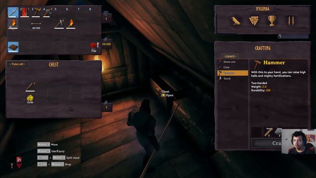 Rallying the Creatures of the Forest! | Valheim Part 3 | Let's Play Playthrough смотреть онлайн