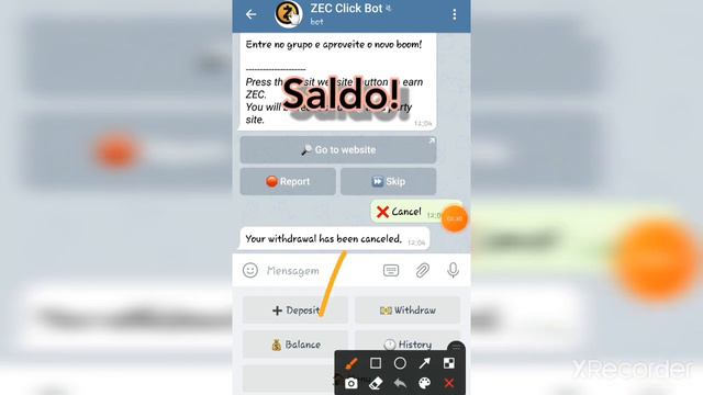 Ganhe ZEC de Graça com esse BOT do Telegram. смотреть онлайн