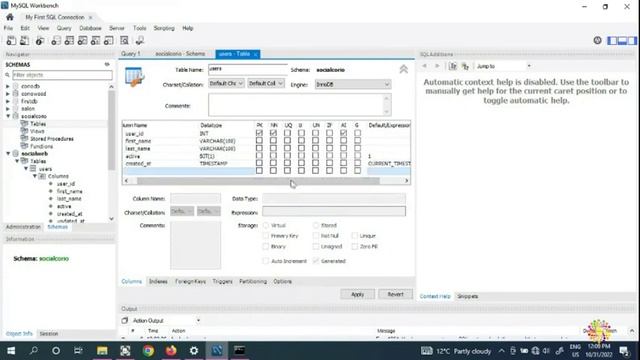 16. Creating Tables in MySQL Workbench Graphical User Interface | MySQL; From basic to black belt смотреть онлайн