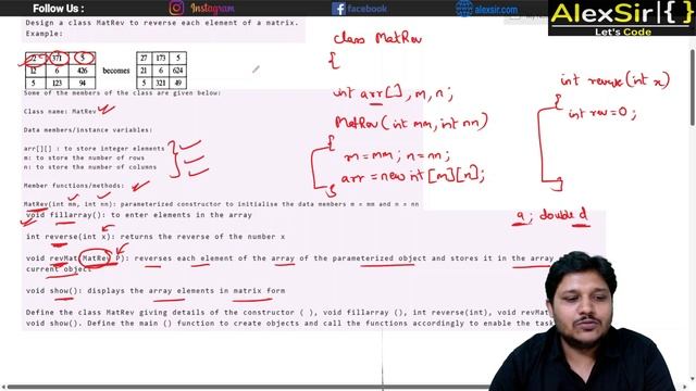 How to do double dimensional array questions | Class 12 | Java смотреть онлайн