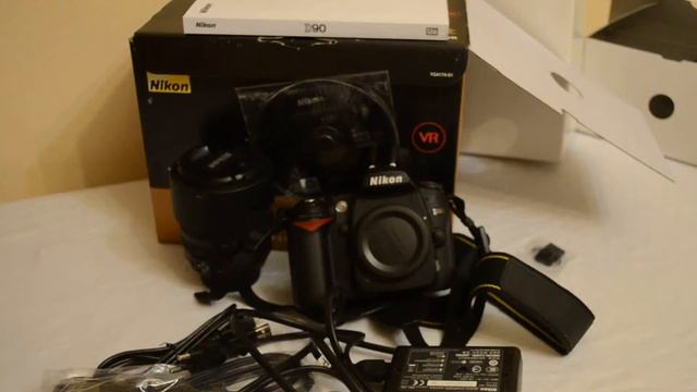Фотоаппарат Nikon D90 + 18-105mm смотреть онлайн