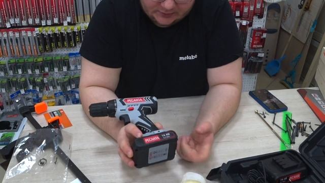 Ресанта ДА-14-2ЛК Шуруповерт обзор-тест смотреть онлайн