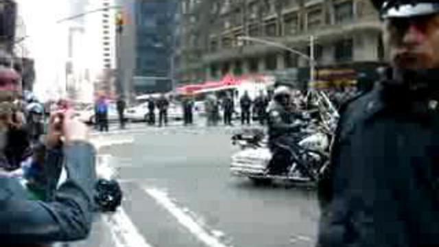 обама кортеж