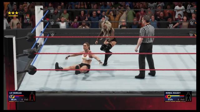 Ronda Rousey Vs Liv Morgan