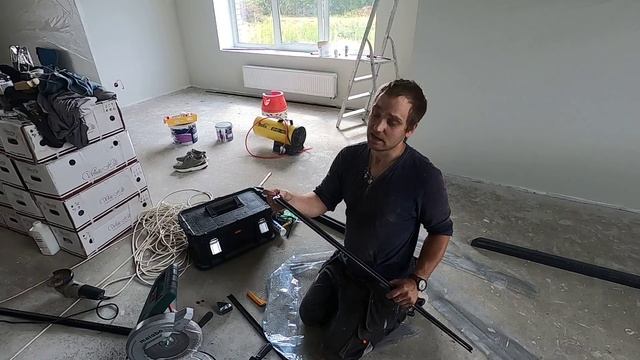 Как правильно запилить и установить EUROKRAAB, чтобы получился красивый натяжной потолок смотреть онлайн