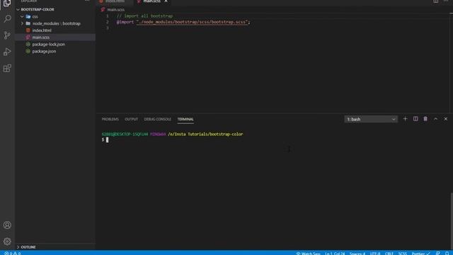 Theming Bootstrap : Cara ganti warna default Bootstrap 4 - Gampang banget !! смотреть онлайн