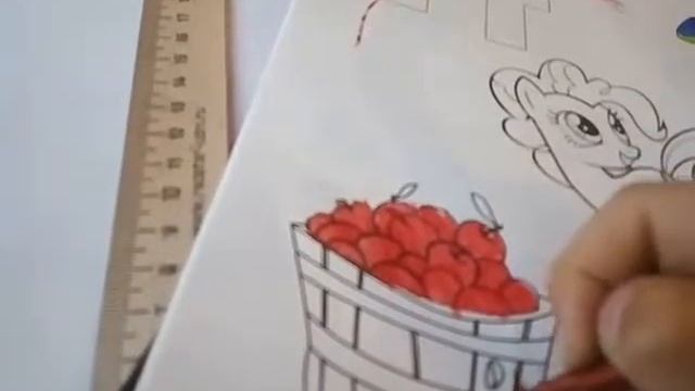 Корзина с яблоками смотреть онлайн