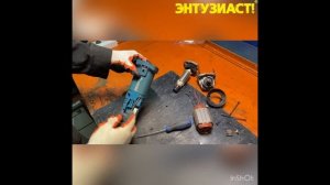 Ремонт угловой шлифовальной машинки УШМ Makita 9558HN (сломана кнопка и рычаг переключения)