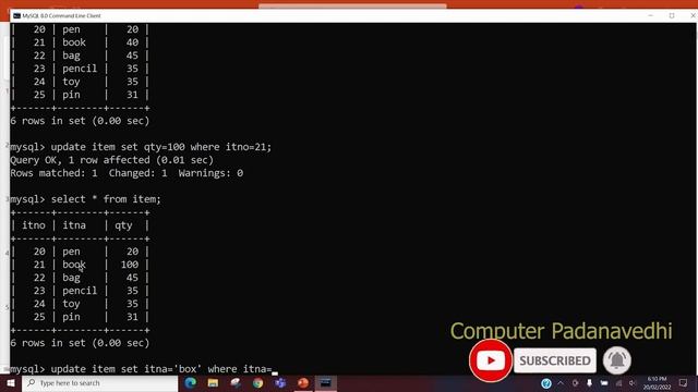 MySQL "Update command and delete command" | My SQL Tutorial in Malayalam смотреть онлайн