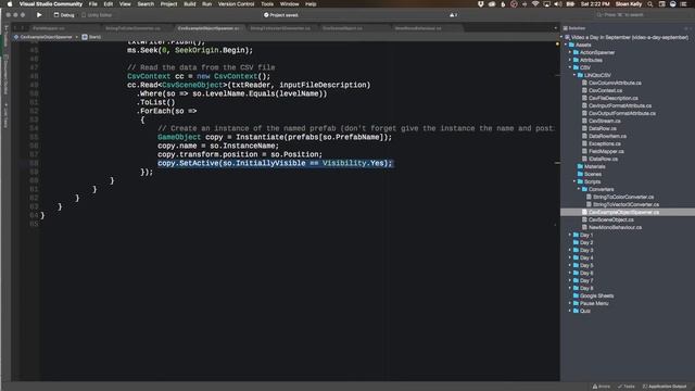 Importing enums from CSV Files in Unity смотреть онлайн