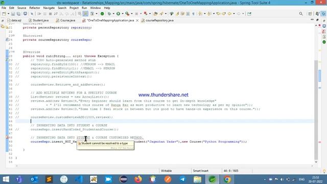 ManyToMany Relationship Hibernate / Data JPA смотреть онлайн