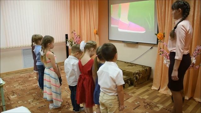 Занятие по изучению английского языка в старшей группе ДОО смотреть онлайн