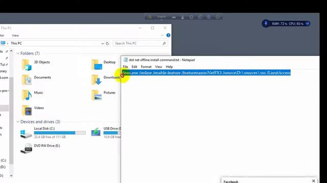 The application requires .net framework 2.0 problem (solved) how to fixe смотреть онлайн