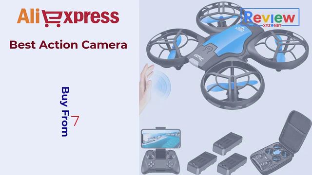 V8 New Mini Drone WiFi Camera 4K 1080P HD | Air Pressure Foldable Quadcopter смотреть онлайн