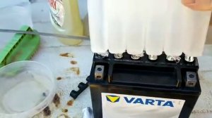 заправка гелевый аккумулятор