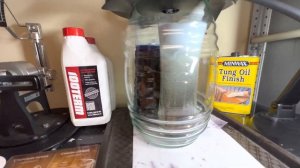 Стабилизация, пропитка древесины в вакууме для рукоятки ножа.